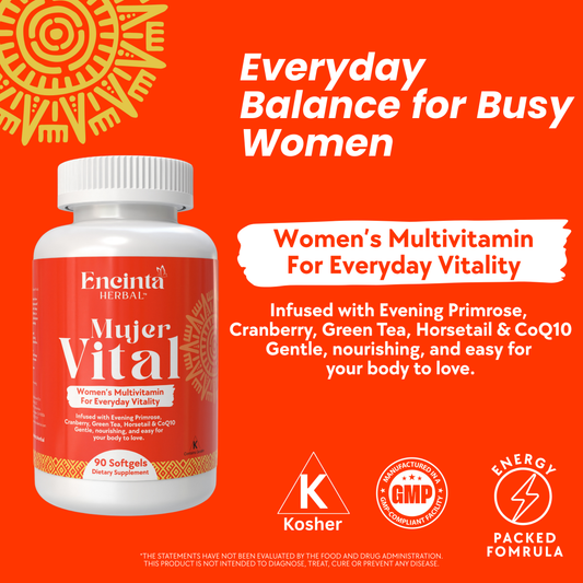 Mujer Vital | Women’s Daily Multivitamin for Everyday Vitality