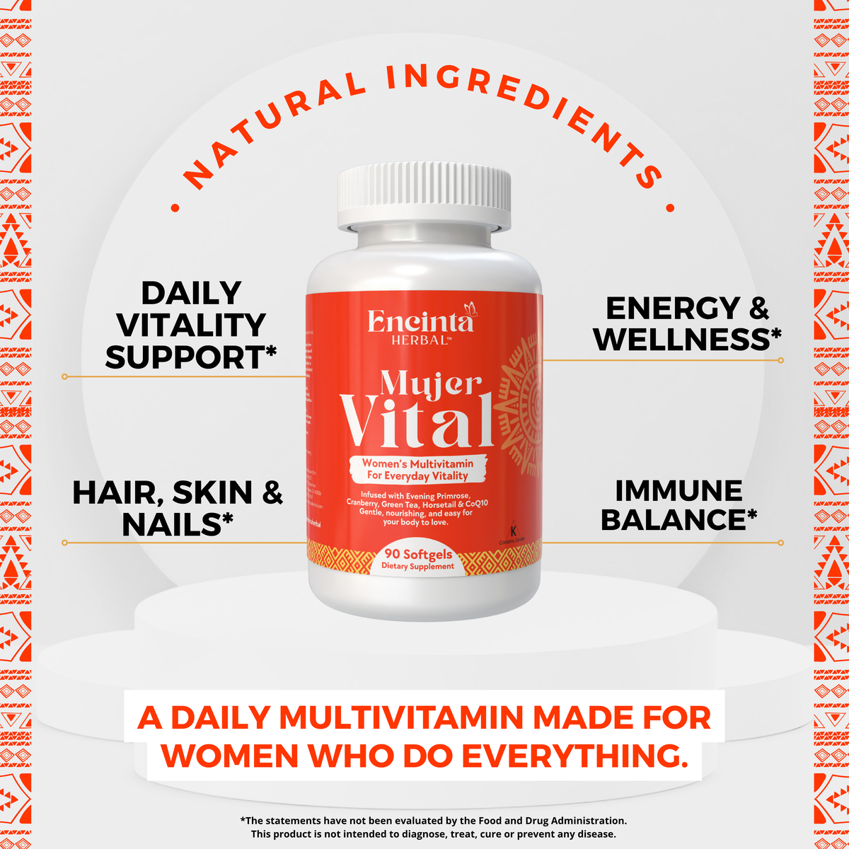 Mujer Vital – Women’s Daily Multivitamin, 90 Softgels