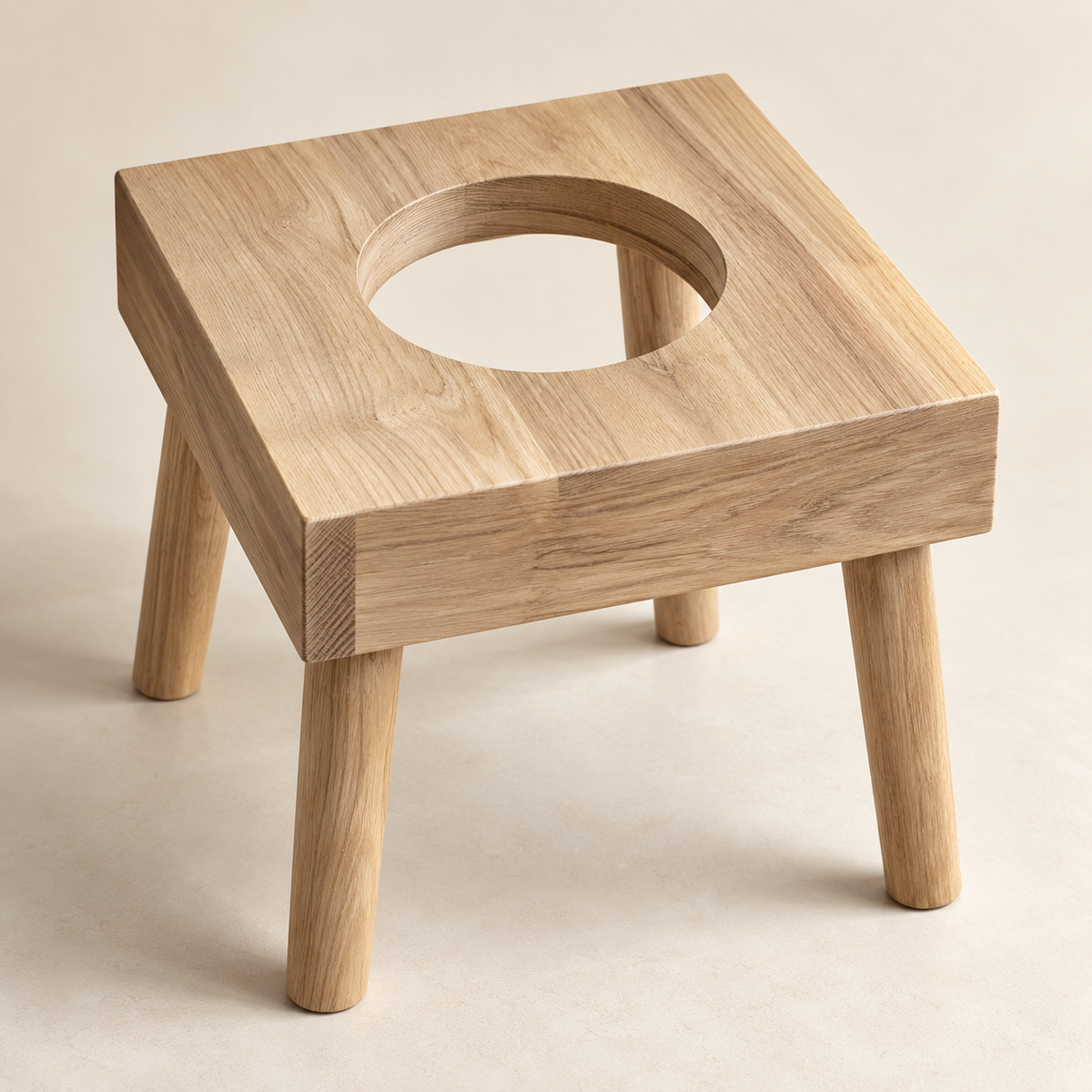 Wooden Womb Steam Seat | Traditional Herbal Rituals