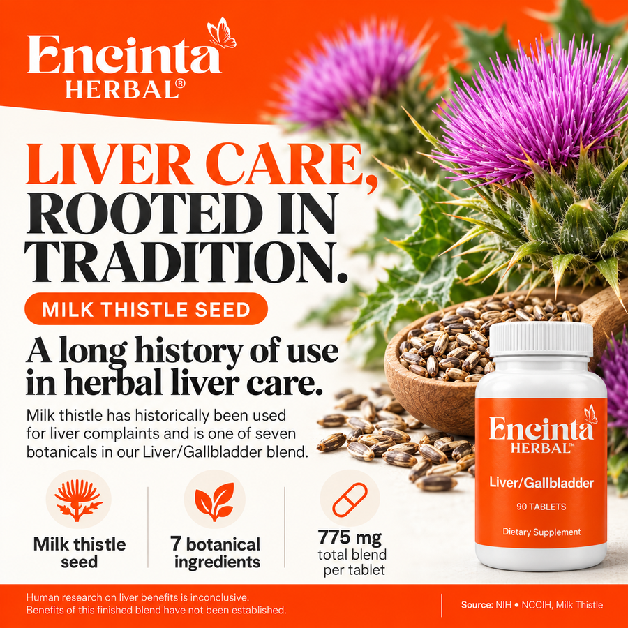 Liver & Gallbladder Herbal Support | 90 Tablets
