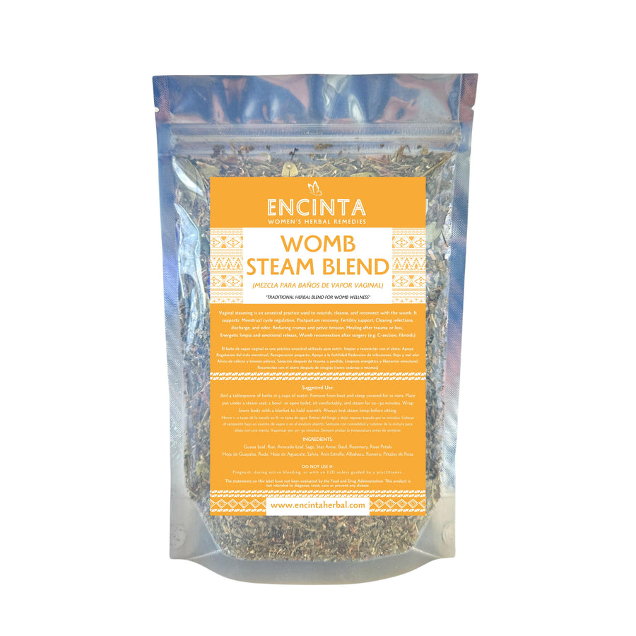 Womb Steam Blend – Herbal Steam Ritual for Women, 4 oz